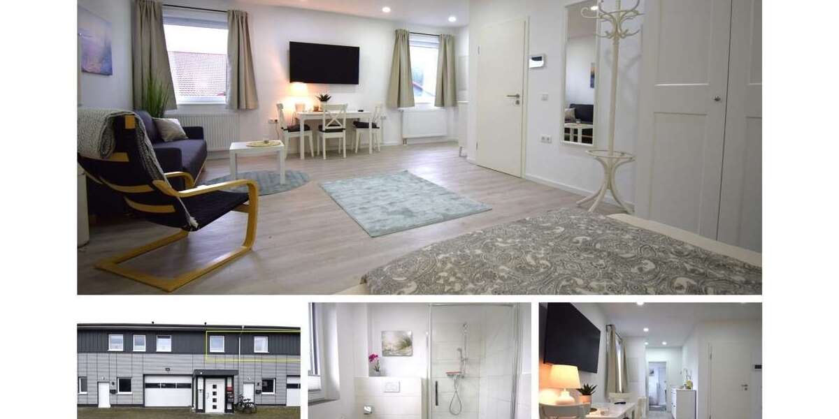 Etagenwohnung Westerrönfeld - 1 Zimmer, 45 m&sup2;, 850&euro; | Angebot:26942233